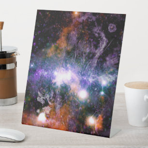 Expositor En L Centro Galáctico de la Galaxia Vía Láctea Hubble