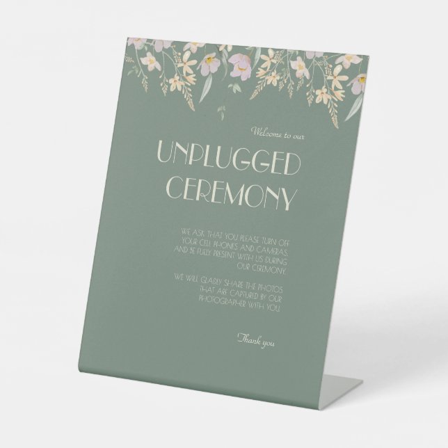 Expositor En L Ceremonia de desconexión de Boda de sabios decaos  (Anverso)