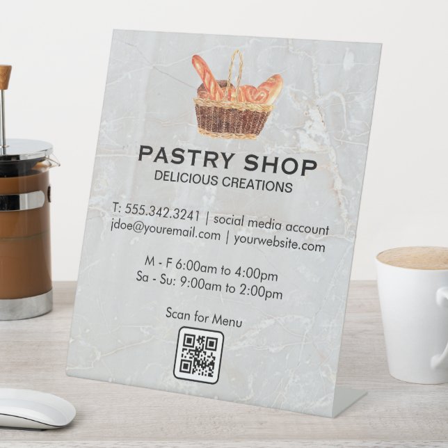 Expositor En L Cesta de Baguettes | Cafe (In Situ)