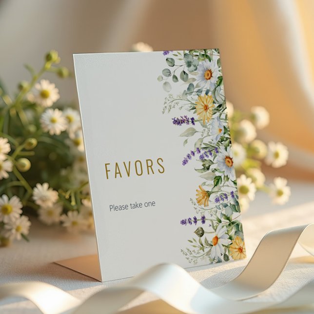 Expositor En L Chamomile & Eucalyptus Favors Sign (Subido por el creador)