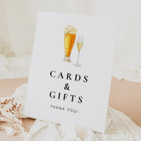 CHARLIE Bubbles & Brews Cards & Gifts Rótulo