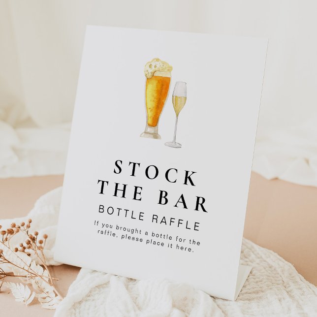 Expositor En L CHARLIE Stock El Rótulo Bottle Raffle (Subido por el creador)