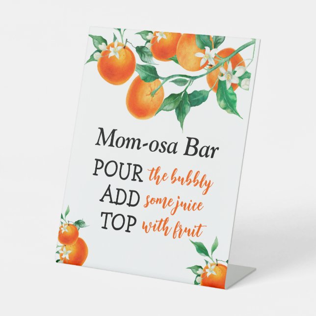 Expositor En L Chica Baby Shower Set, Pequeño Bebé (Anverso)