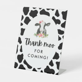 Expositor En L Chica De Vacas Sagradas Cumpleaños Gracias Moo Por