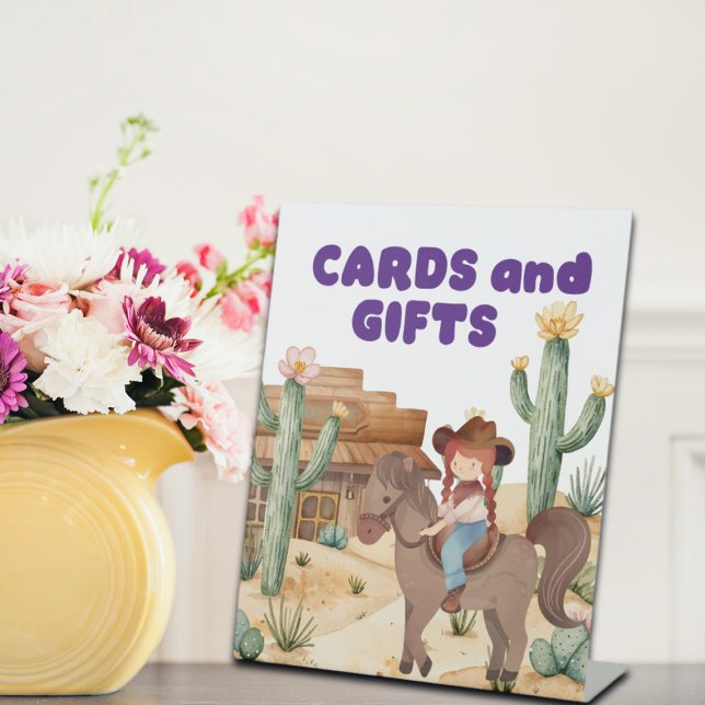 Expositor En L Chica de vaqueros en tarjetas y regalos de la fies (Subido por el creador)