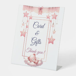 Expositor En L Chica Rosa Estrella del Arcoiris Cumpleaños