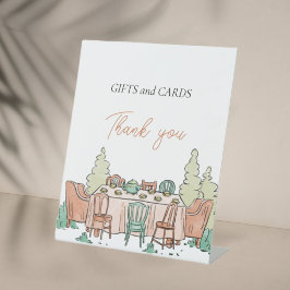 Expositor En L Chicas de té fiesta lindo cumpleaños