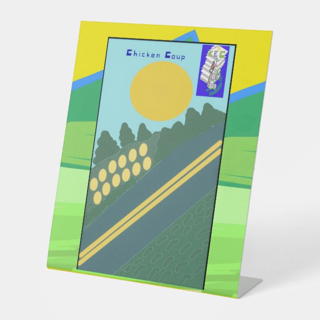 Expositor En L Chicken Coup  (Anverso)