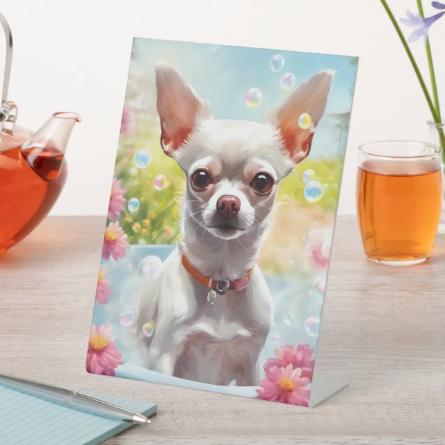 Expositor En L Chihuahua - Rótulo Pedestal (In Situ)