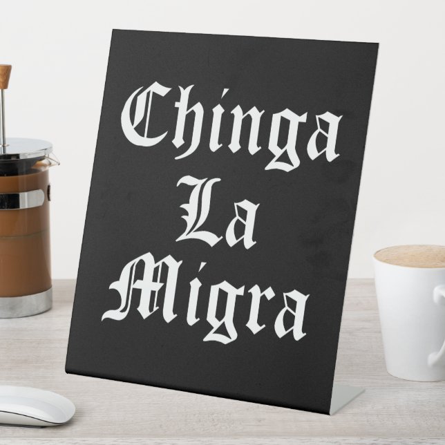Expositor En L Chinga LA Migra (In Situ)