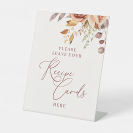 Expositor En L Chorro de boda floral bohemio acuarela