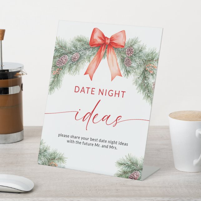 Expositor En L Christmas Date Night Ideas sign (In Situ)