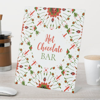 Expositor En L Christmas Ladybug Hot Chocolate Bar