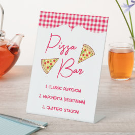 Expositor En L Ciao Baby Italian Baby Shower Pizza Bar