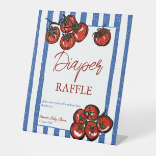 Expositor En L Ciao bebé tomate favores de baby shower italiano m