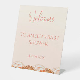 Expositor En L Cinnamon Roll Shower Welcome Sign – Sweet Brunch