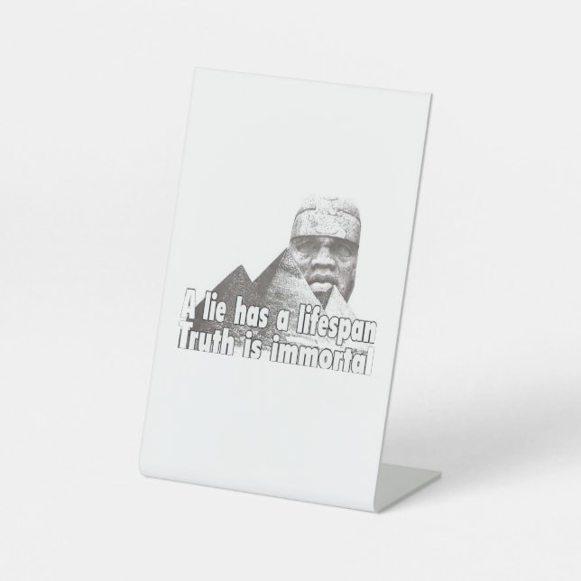 Expositor En L Cita de grandeza afrocéntrica (Anverso)