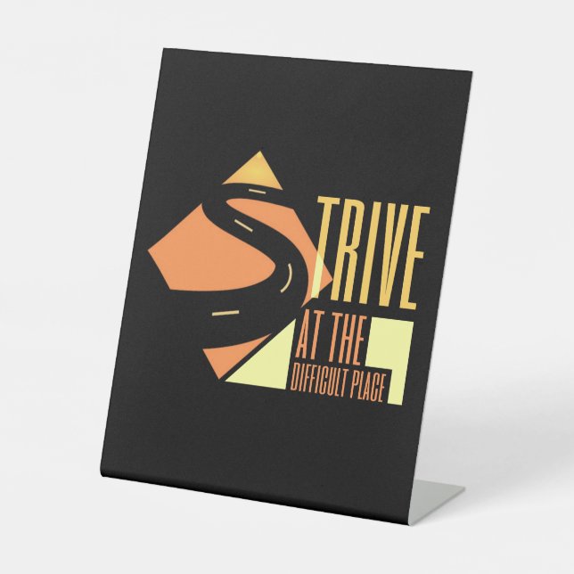 Expositor En L Cita de "Lucha en el lugar difícil" (Anverso)