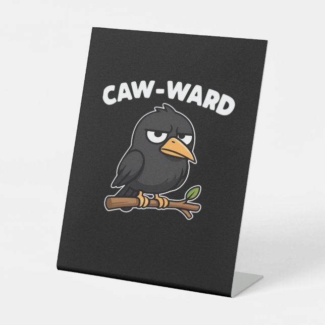 Expositor En L Cita Divertida Caw-Ward (Anverso)