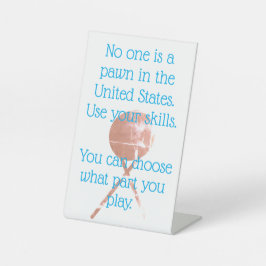 Expositor En L Cita política Activismo Libertad Democracia