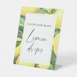 Expositor En L Cítrico - adivina cuántas gotas de limón