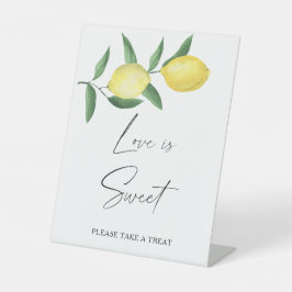 Expositor En L Cítricos acuarela - el amor es dulce, tómate un re