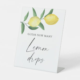 Expositor En L Citrus - adivinen cuántas gotas de limón