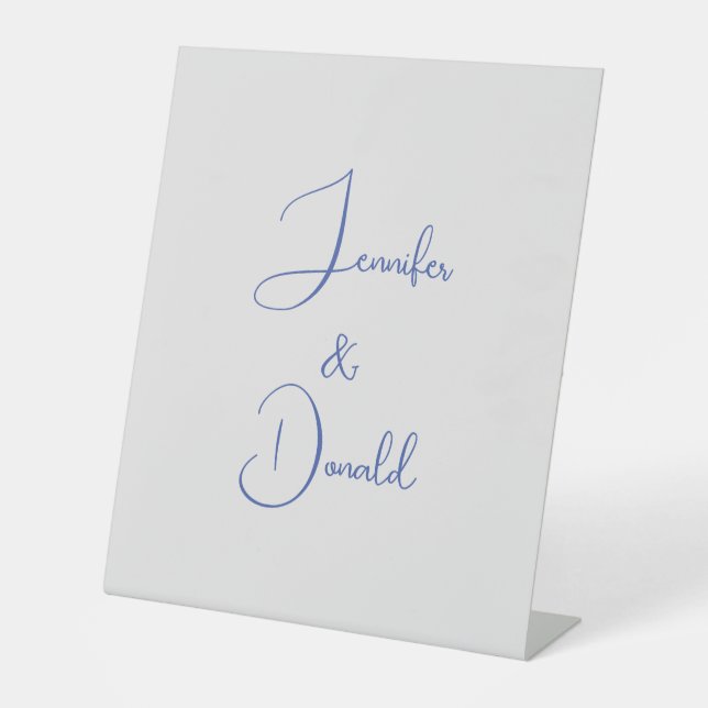 Expositor En L Clásico de moda guión clásico simple personal (Anverso)