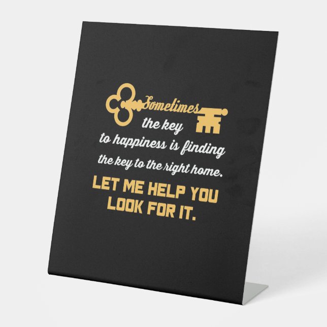 Expositor En L Clave Para Su Nueva Casa (Anverso)