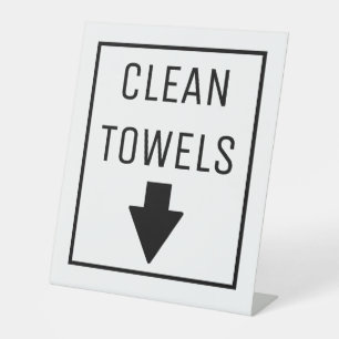 EXPOSITOR EN L CLEAN TOWELS