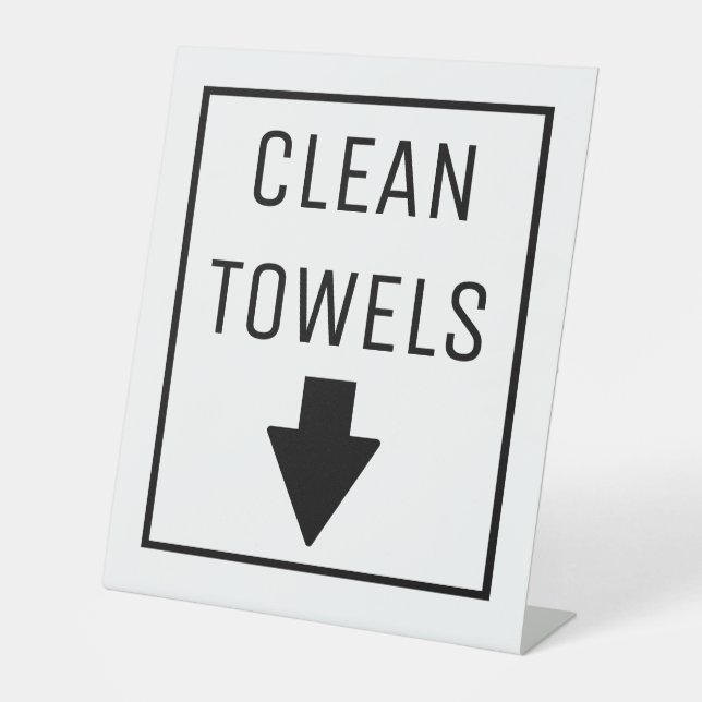 EXPOSITOR EN L CLEAN TOWELS (Anverso)