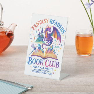 Expositor En L Club de libros de lectores de fantasía...