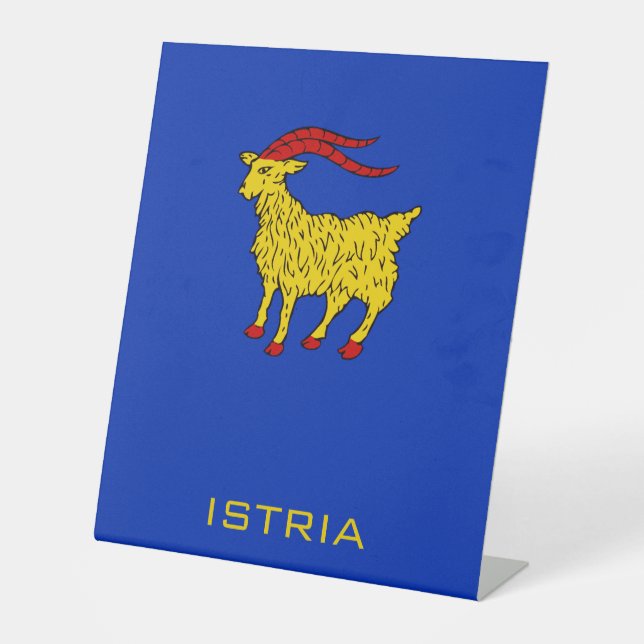 Expositor En L Coat of Arms of Istria Adriatic Legacy (Anverso)