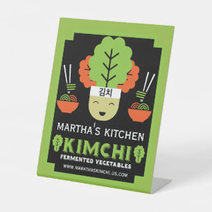 Expositor En L Cocina de Kimchi Comida Casera