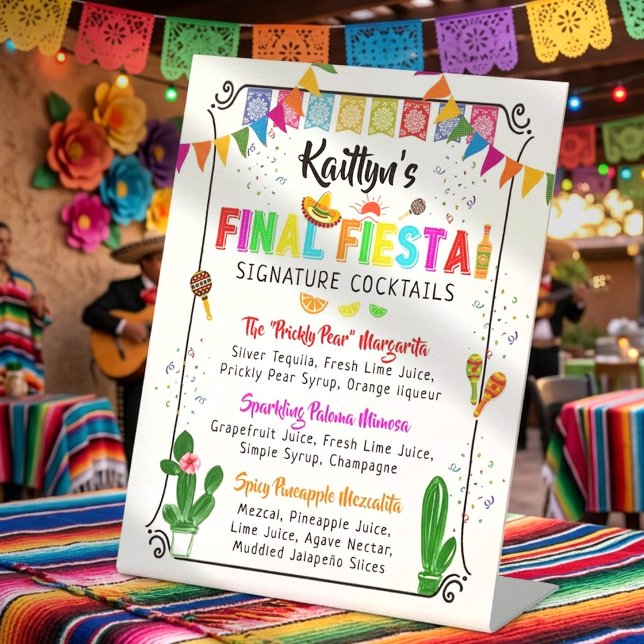 Expositor En L Cóctel Final para la Despedida de Soltera Fiesta M (Subido por el creador)