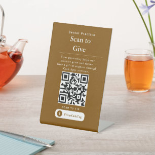 Expositor En L Código QR de consejos modernos de Cash App 