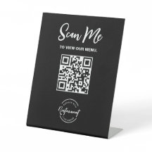 Código QR de Logotipo Personalizado Escanéame Rest