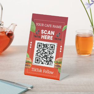 Expositor En L Código QR de nuestros videos Seguir en TikTok