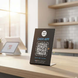 Expositor En L Código QR de pago de Cash App Escanear para pagar 