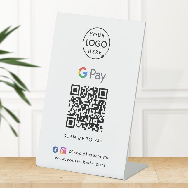 Expositor En L Código QR de pago de Google | Operaciones de pago  (Subido por el creador)