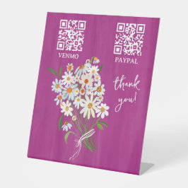 Expositor En L CÓDIGO QR DE PAGO Floristería Mercado de Flores pa