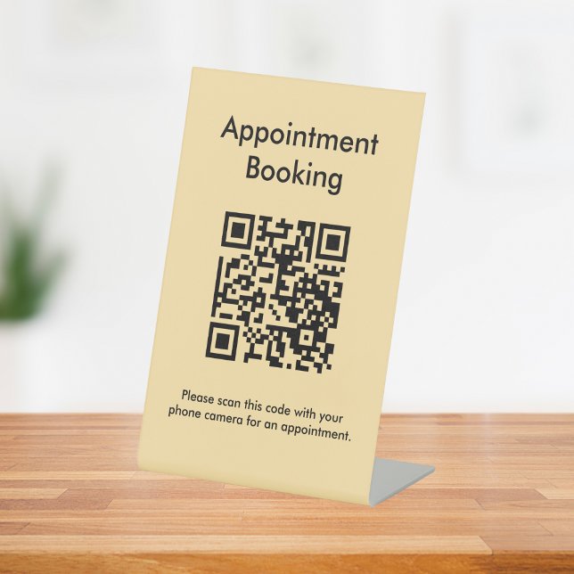 Expositor En L Código QR de reserva de cita (Subido por el creador)