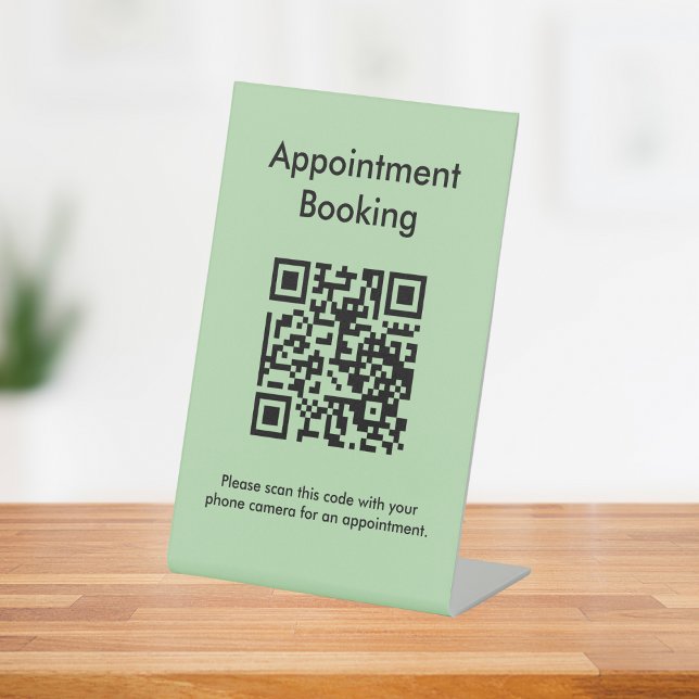 Expositor En L Código QR de reserva de cita (Subido por el creador)