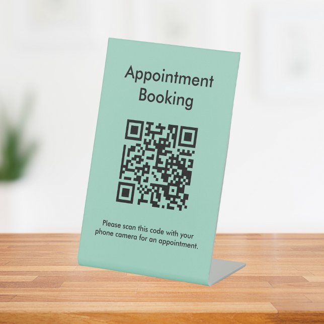 Expositor En L Código QR de reserva de cita (Subido por el creador)