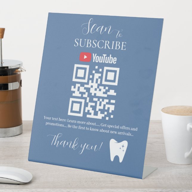 Expositor En L Código QR de suscripción | YouTube | Dentista (In Situ)