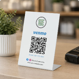 Expositor En L Código QR de Venmo | Escanea para Pagar Logo de Ne