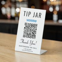 Código QR de Venmo para propinas
