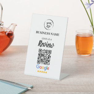 Expositor En L Código Qr Google revisa el análisis de negocios