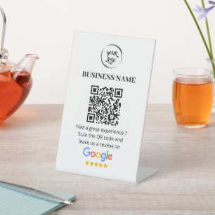 Expositor En L Código Qr Google revisa el análisis de negocios