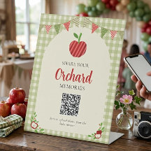 Código QR para compartir fotos en la fiesta de beb